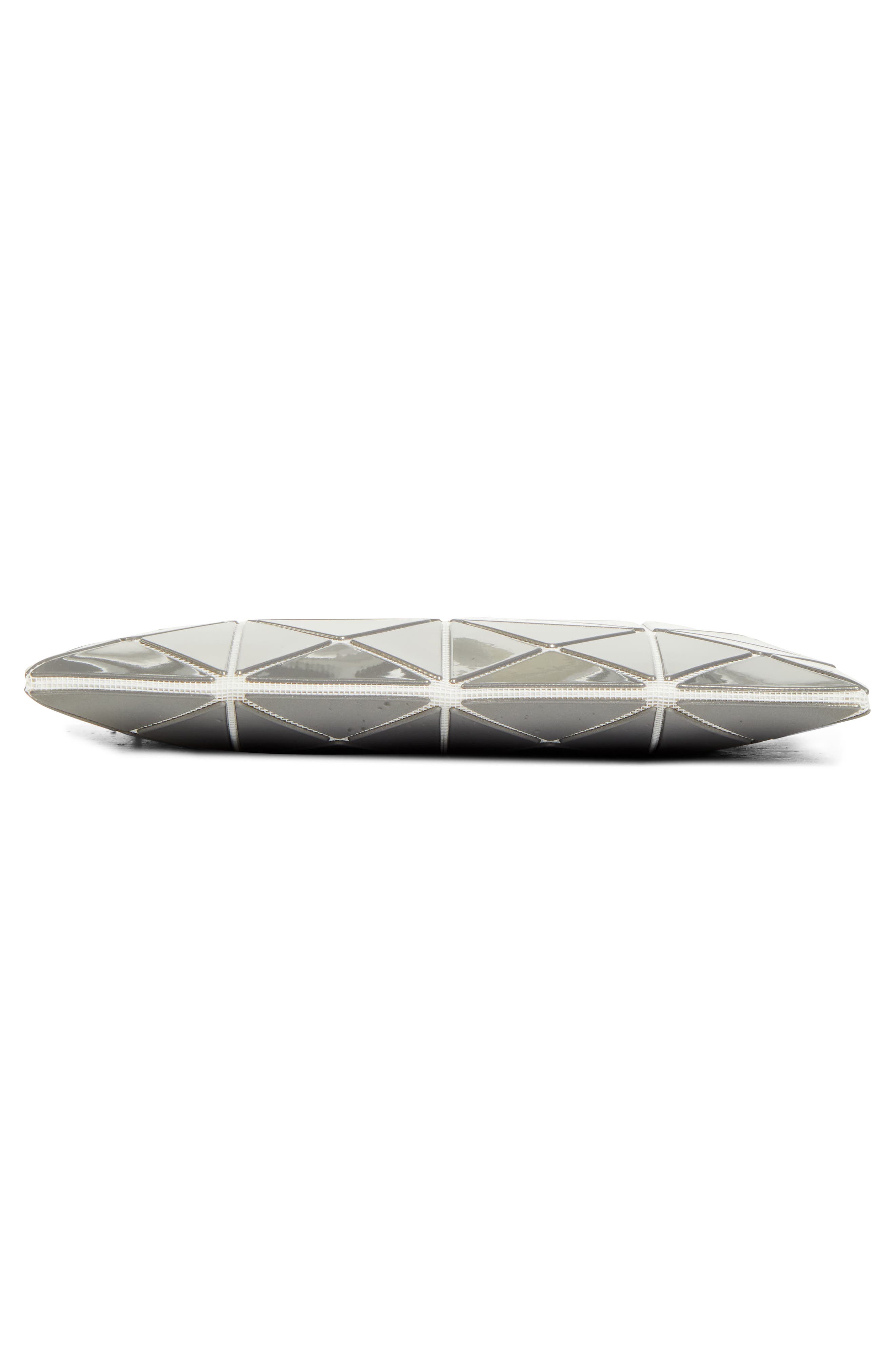 Bao Bao Issey Miyake Lucent Metallic Crossbody Bag, Alternate, color, Stone Gray