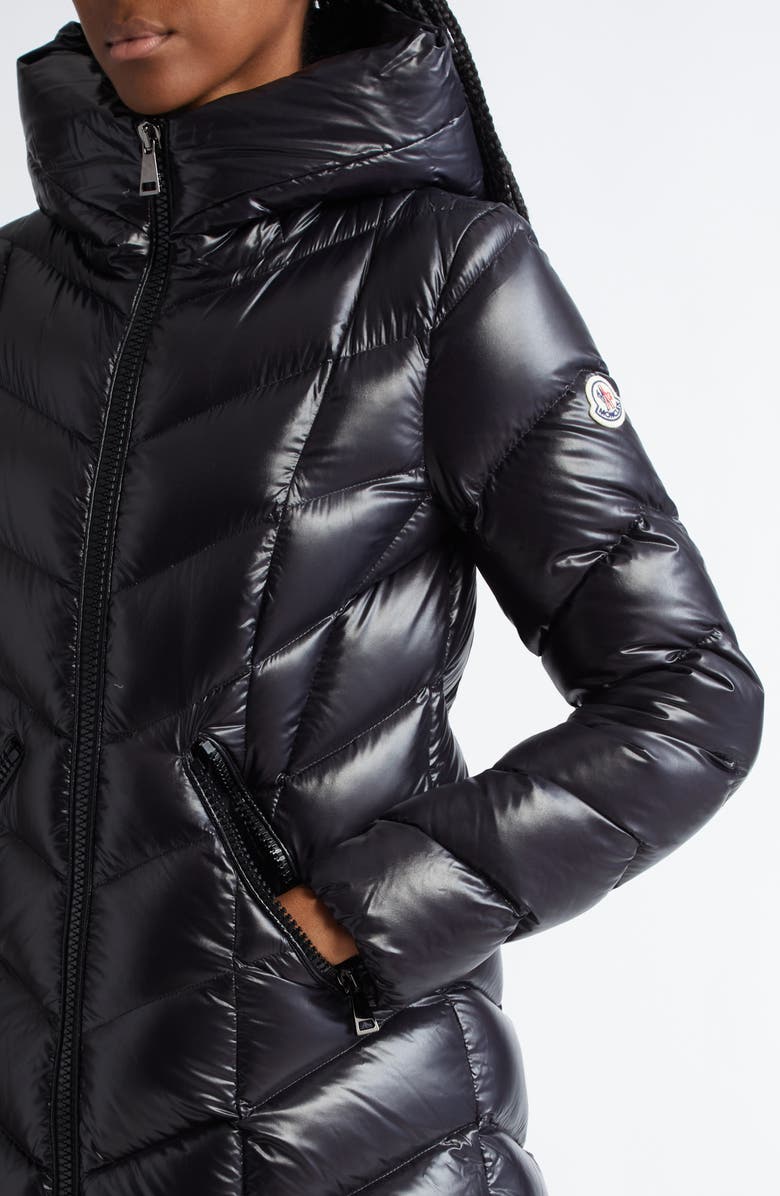 Moncler Marus Hooded Down Puffer Jacket, Alternate, color, Black