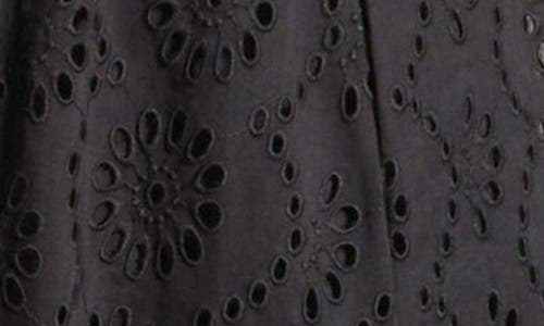 PAIGE PAIGE MOREL EYELET SLEEVELESS MAXI SUNDRESS 