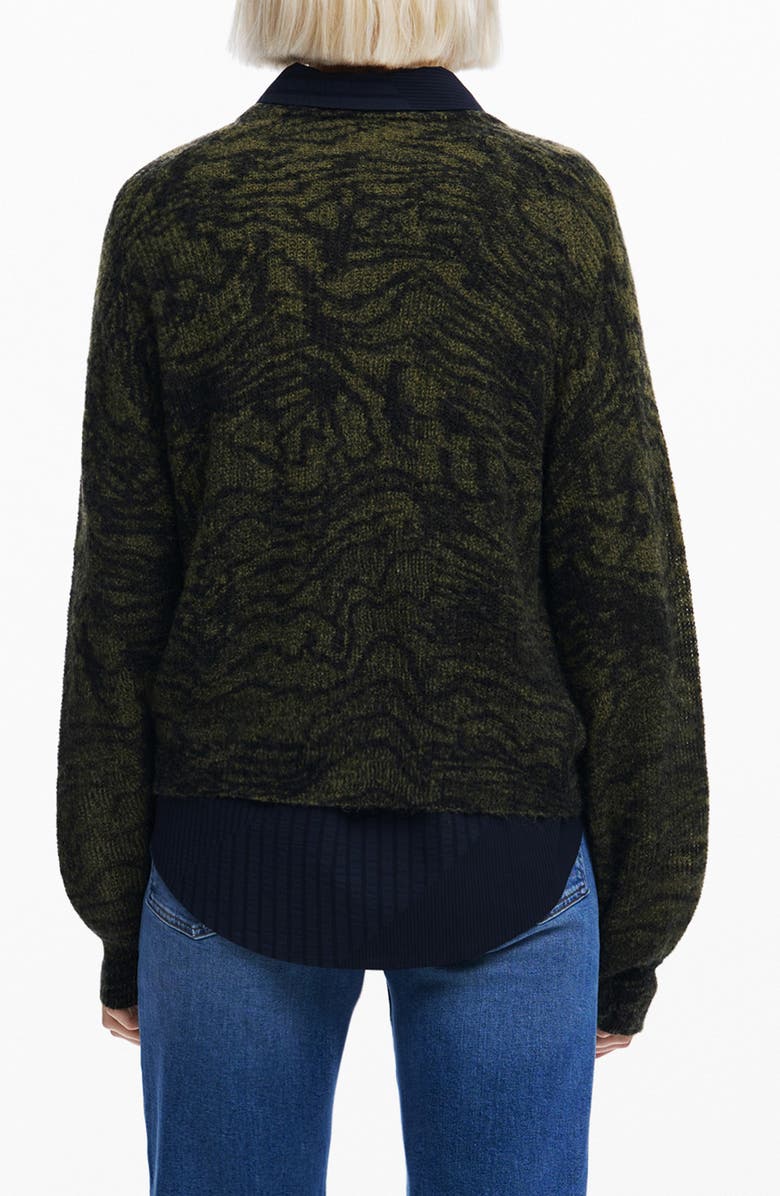 Desigual Brampton Crewneck Sweater, Alternate, color, 