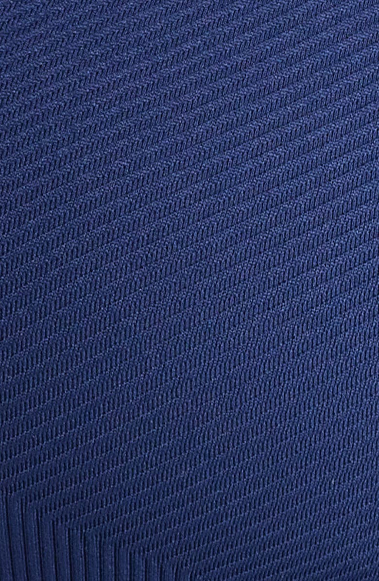 Free People FP Movement Long Haul Logo Sports Bra, Alternate, color, Black Grape