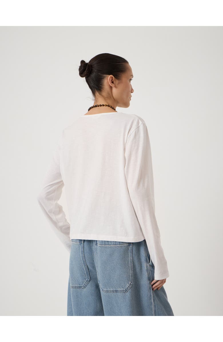 Hush Mikaela Long Sleeve Cardigan, Alternate, color, Ecru