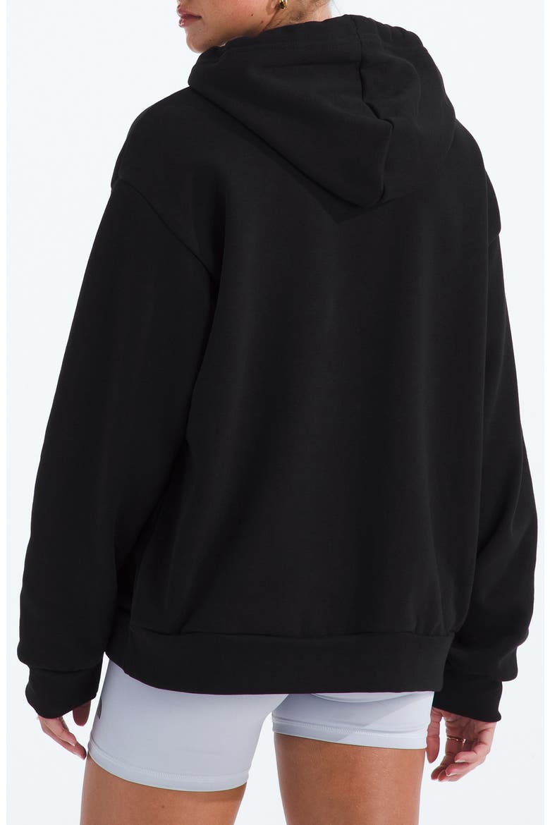 Evolution Simple Dome Oversize Cotton Blend Hoodie, Alternate, color, TNF BLACK