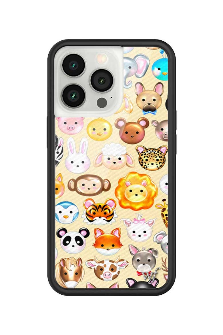 Animal Kingdom iPhone Case, Alternate, color, Yellow