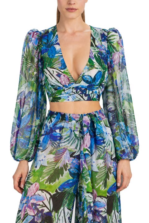 Flowers Anemon Tee Top