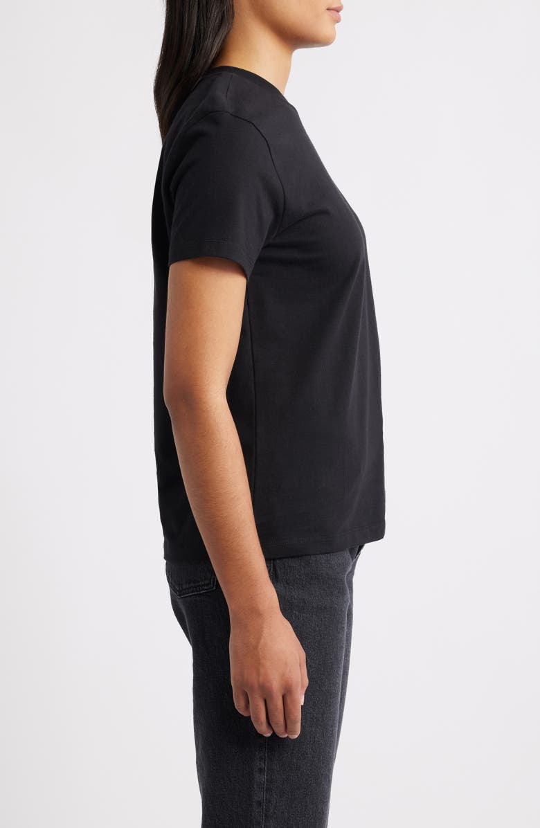 Mavi Jeans Cotton T-Shirt, Alternate, color, Black