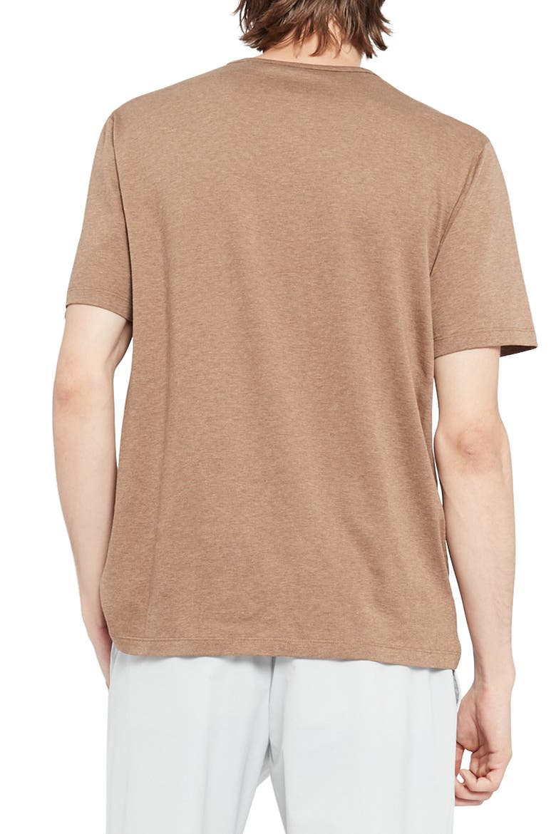 Precise Luxe Cotton Jersey Tee, Alternate, color, BARK