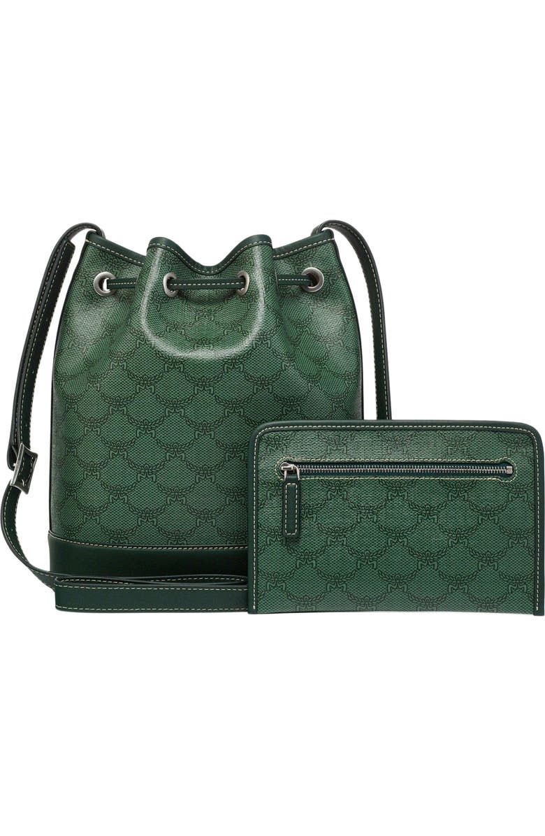 MCM Himmel Drawstring Bag in Lauretos, Alternate, color,