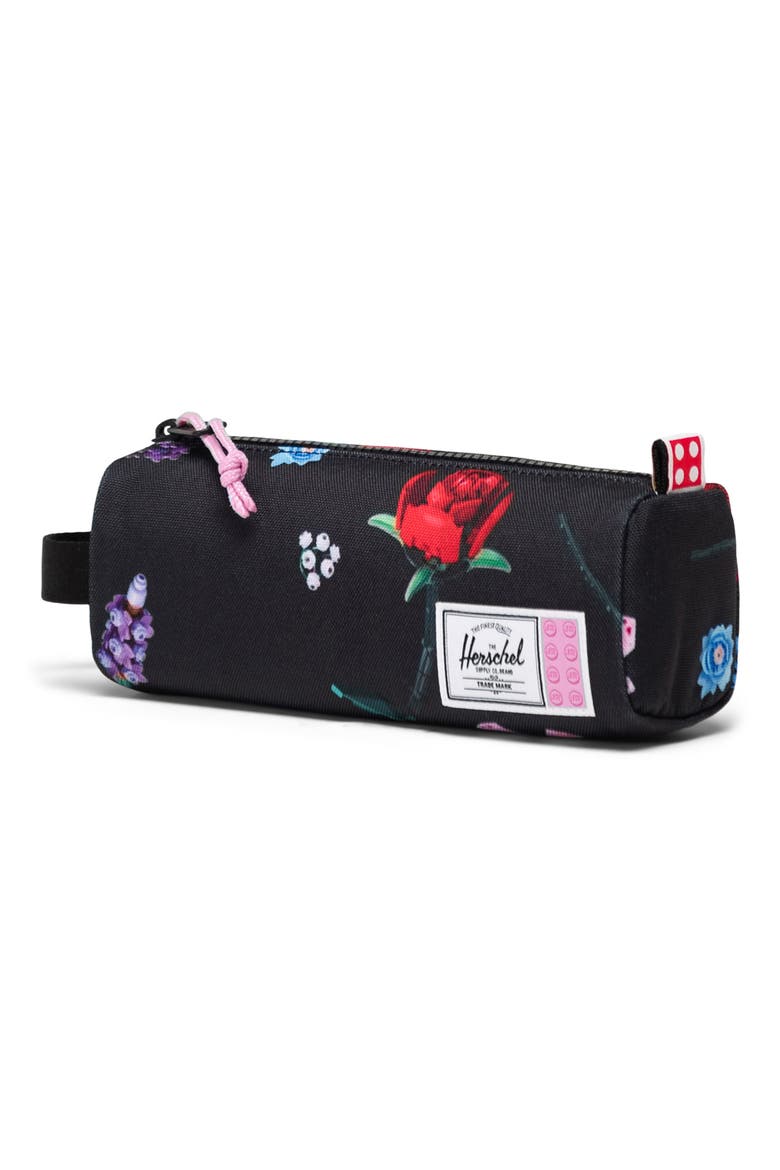 Kids' LEGO Settlement Pencil Case, Alternate, color, FALLING FLORALS