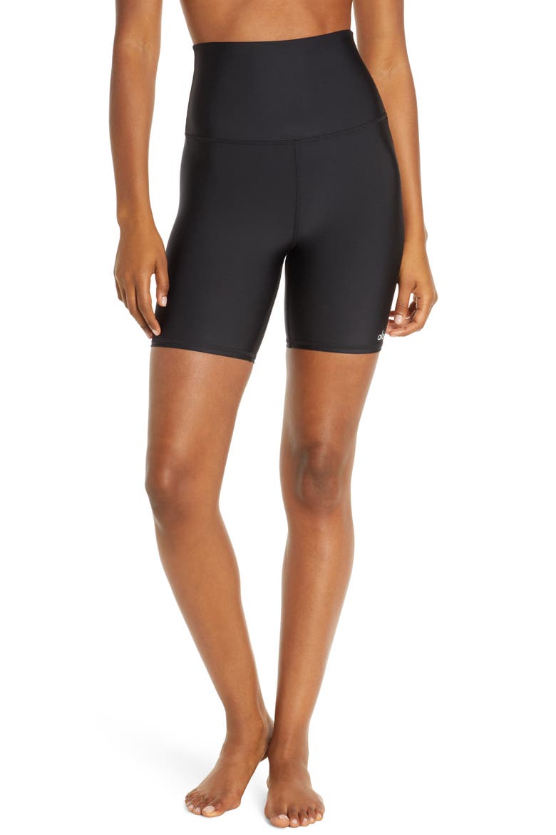 Extreme High Waist Biker Shorts, Main, color, BLACK