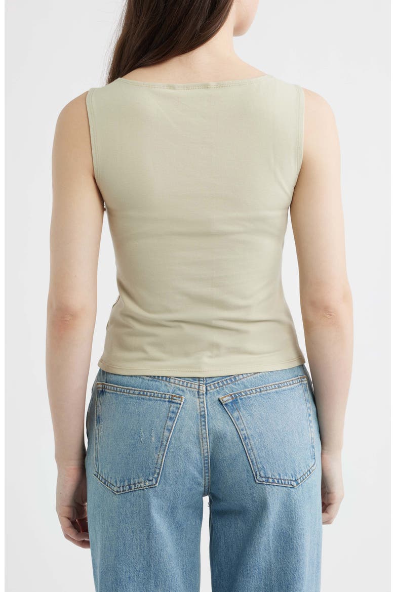 Dusk Stretch Knit Top, Alternate, color, DRIED HERBS