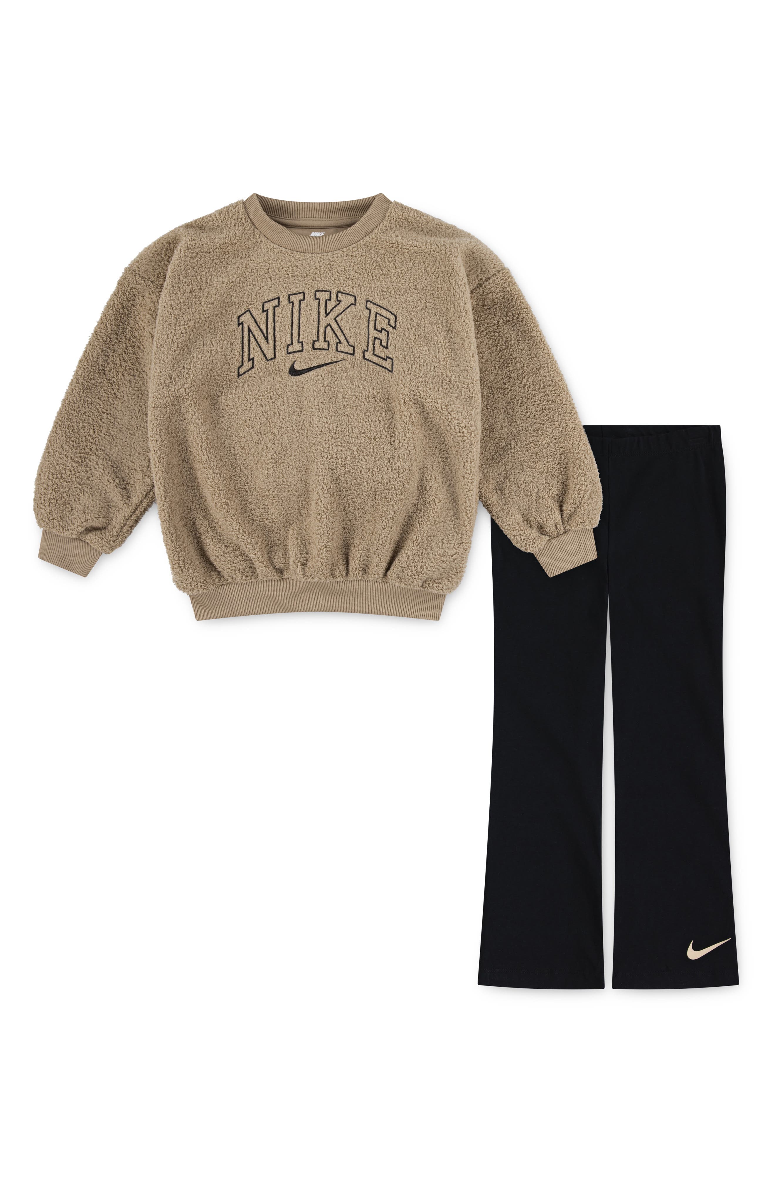 Nike Kids' Swoosh Spirit Sweater & Leggings Set
