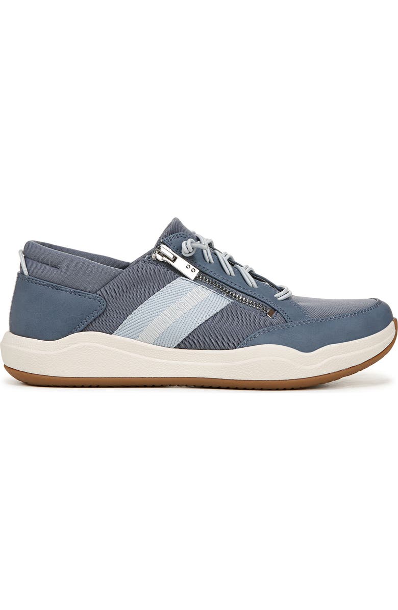 Rykä Carefree Zip Walking Sneaker, Alternate, color, Stone Blue