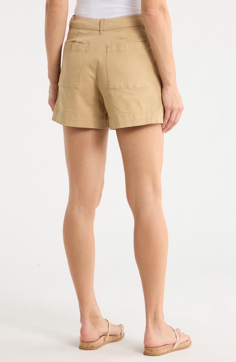 Tommy Bahama Stretch Cotton Chino Shorts, Alternate, color, Golden Honey