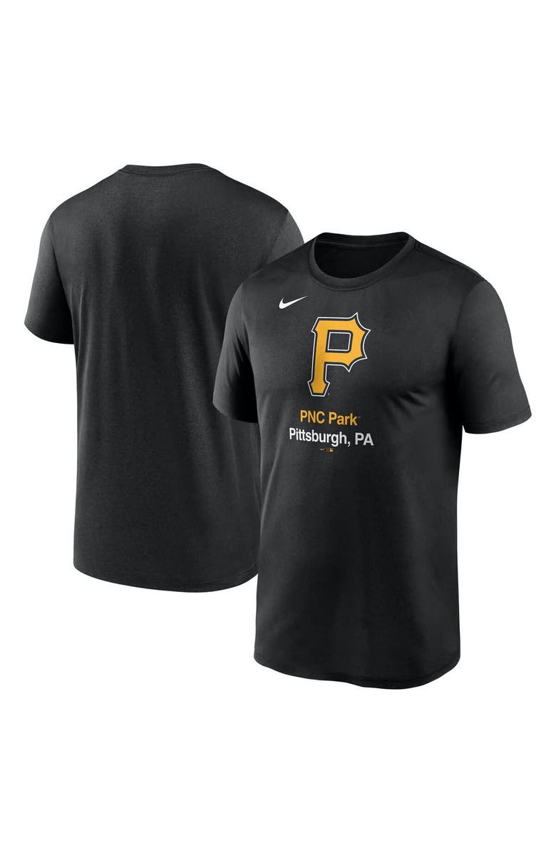 Nike Men's Nike Black Pittsburgh Pirates Stadium Legend Performance T-Shirt, Alternate, color, Black