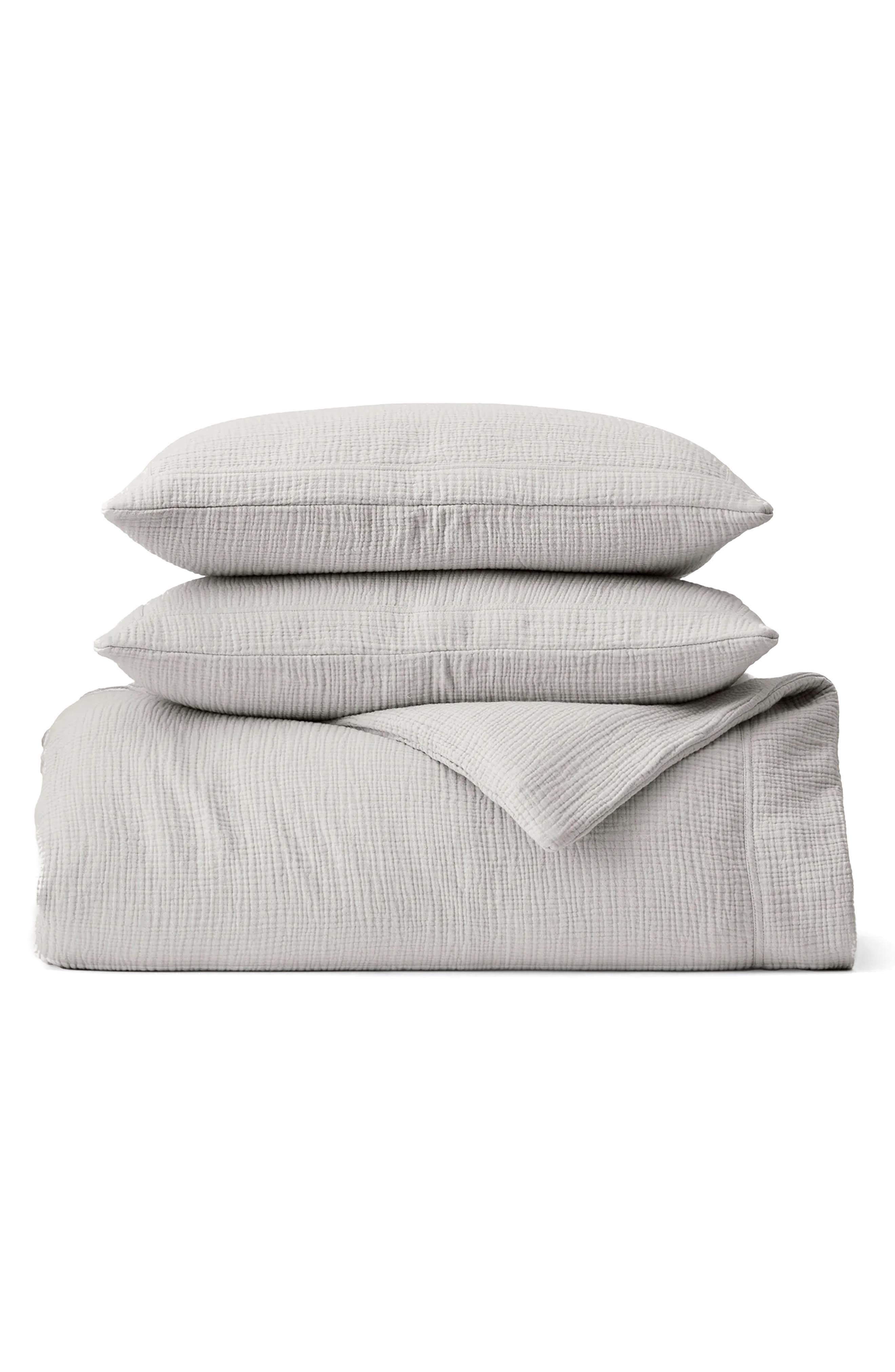 Boll & Branch Dream Duvet Cover & Shams Set in Juniper
