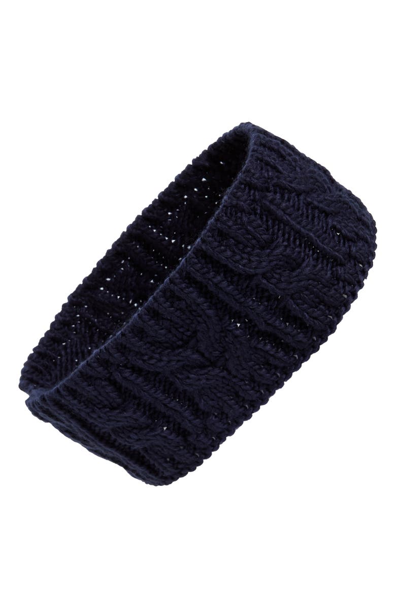 BP. Cable Knit Headband, Main, color,
