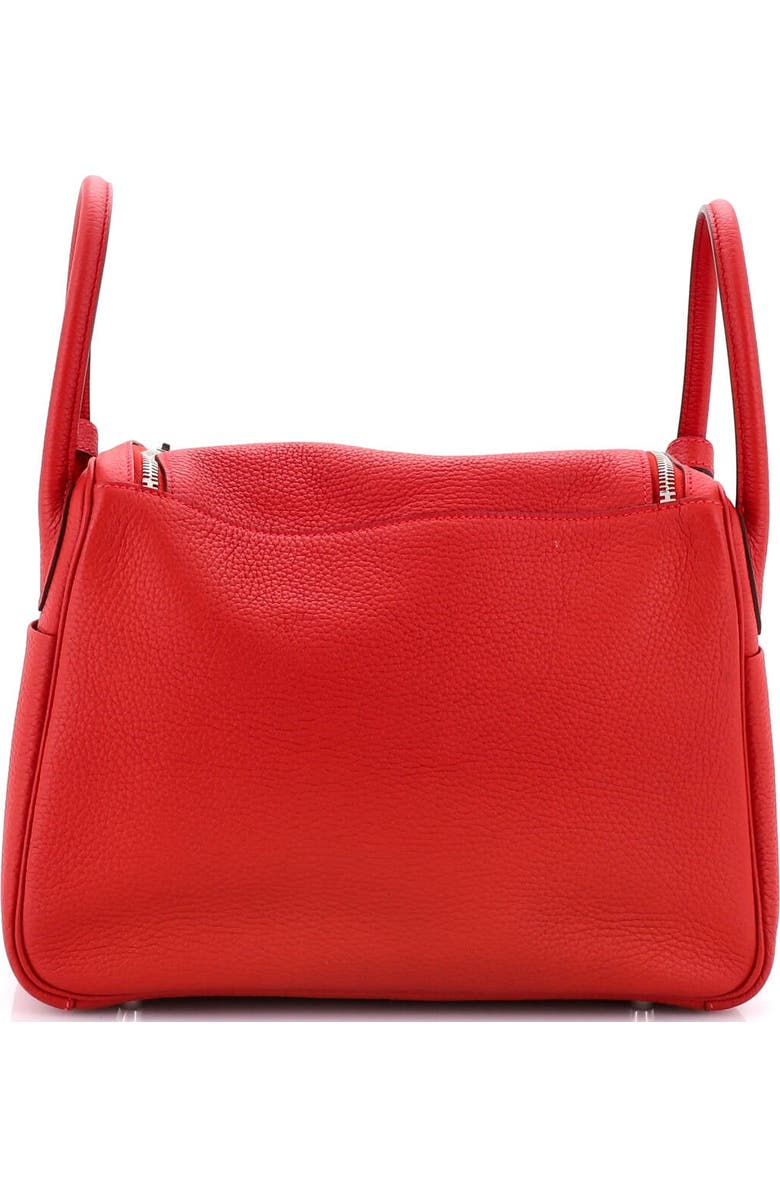 Pre-Owned Hermes Lindy Bag Clemence 30, Alternate, color, Rouge Casaque