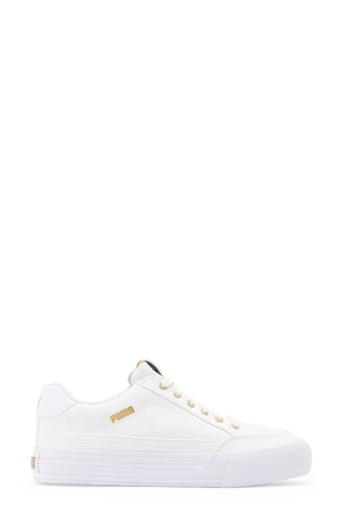 Puma Court Classic Vulc First Platform Sneaker