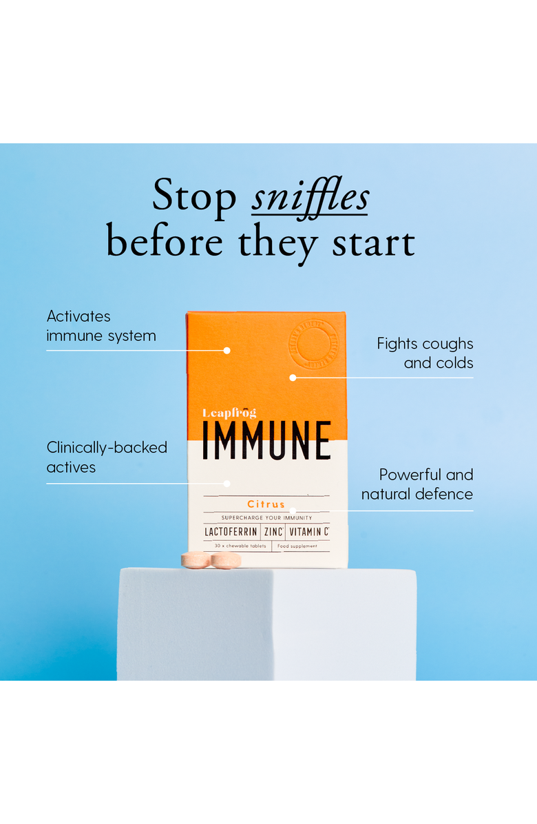 Leapfrog IMMUNE Food Supplement, Alternate, color, 15 Tablets