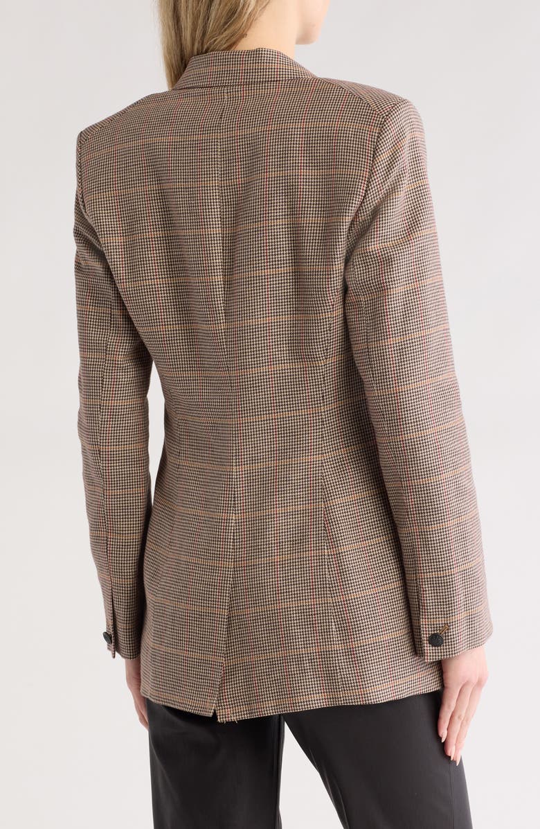 rag & bone Foster Plaid Single Button Blazer, Alternate, color, 