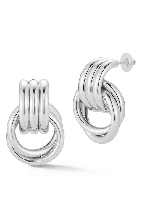 Door Knocker Stud Earrings