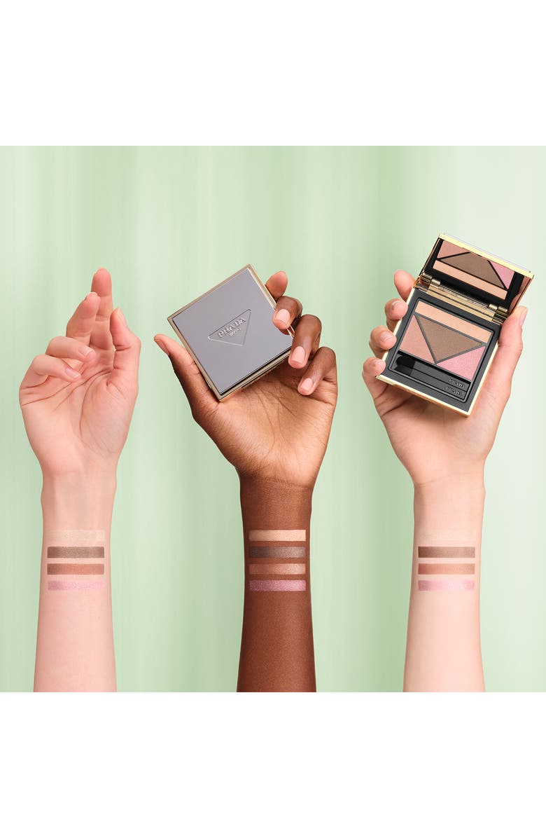 Prada Dimensions Multi-Effect Refillable Eyeshadow Palette, Alternate, color, 07 Peony