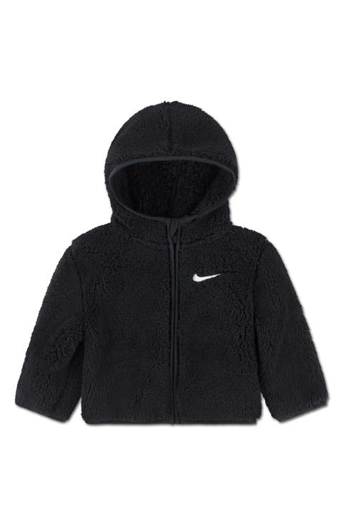 Faux Shearling Full Zip Hoodie