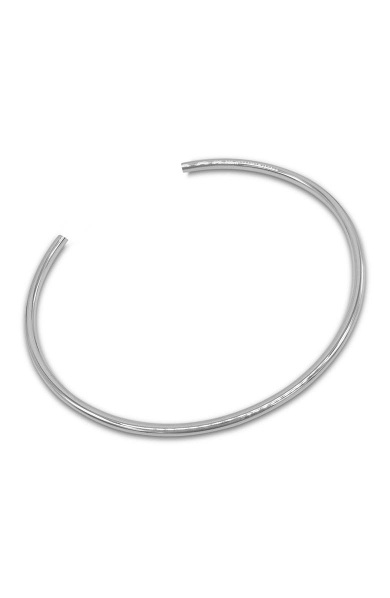 Adornia Water Resistant Open Cuff Bangle Bracelet, Main, color, 