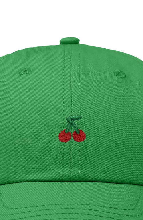 Dalix Lil Cherry Dad Cap In Green