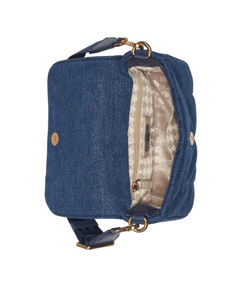 Karl Lagerfeld Paris Voyage Crossbody In Blue