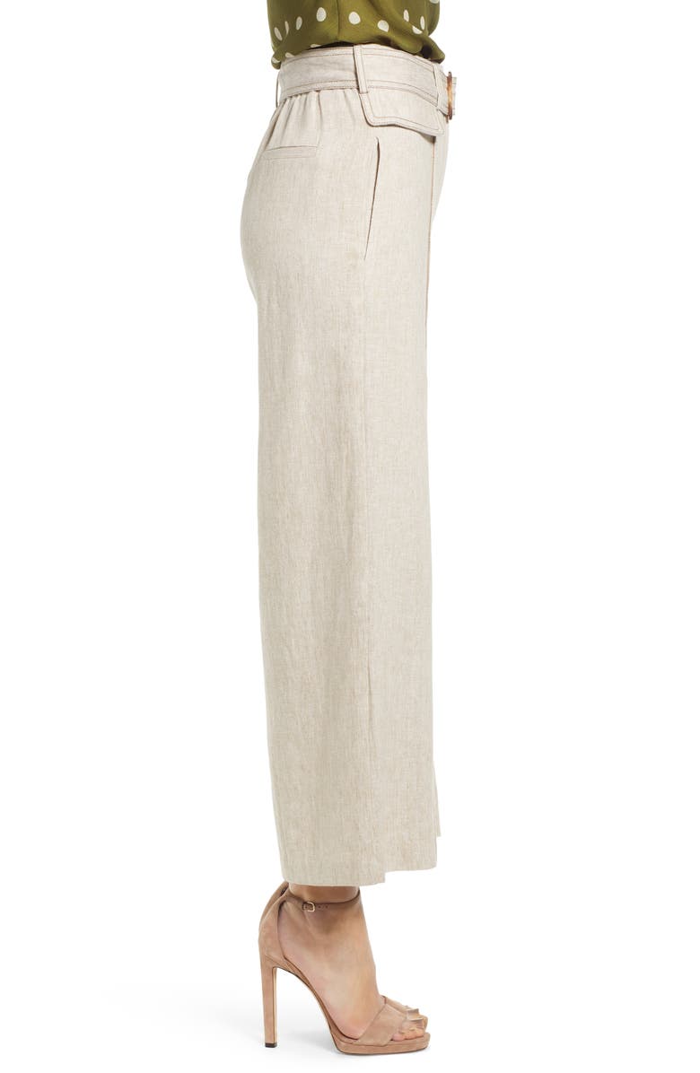 CHRISELLE LIM COLLECTION Chriselle Lim Toulouse Wide Leg Crop Trousers, Alternate, color, 