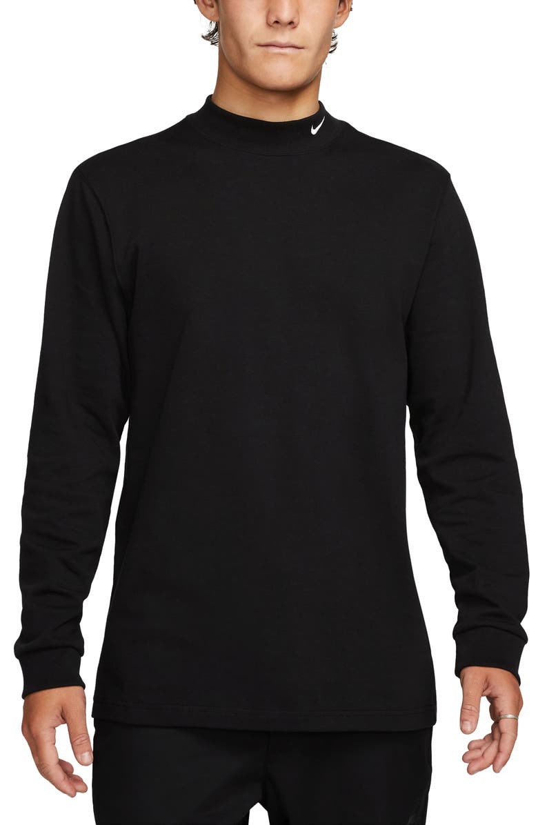 Nike Long Sleeve Mock Neck Shirt, Main, color,