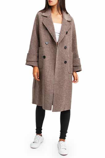 Belle & Bloom Rumour Has It Oversized Wool Blend Coat
