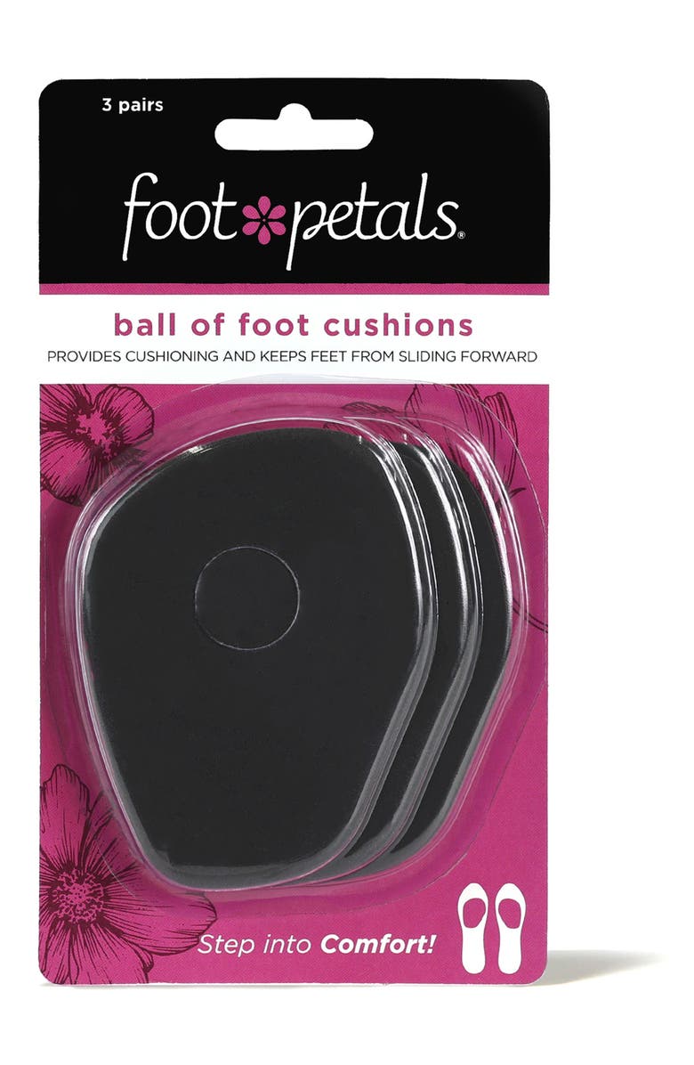 Foot Petals 3-Pack Ball-of-Foot Cushions, Alternate, color, 