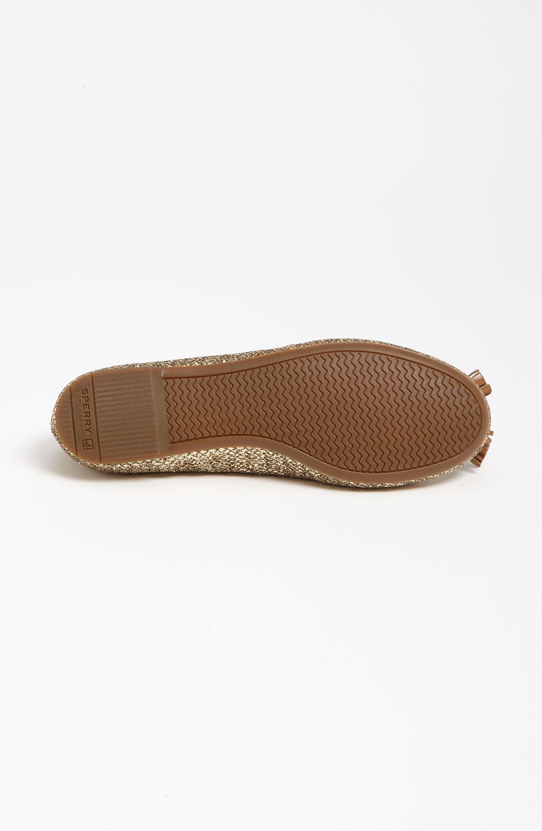 Sperry Top-Sider® 'Bliss' Flat, Alternate, color, GOLD GLITTER