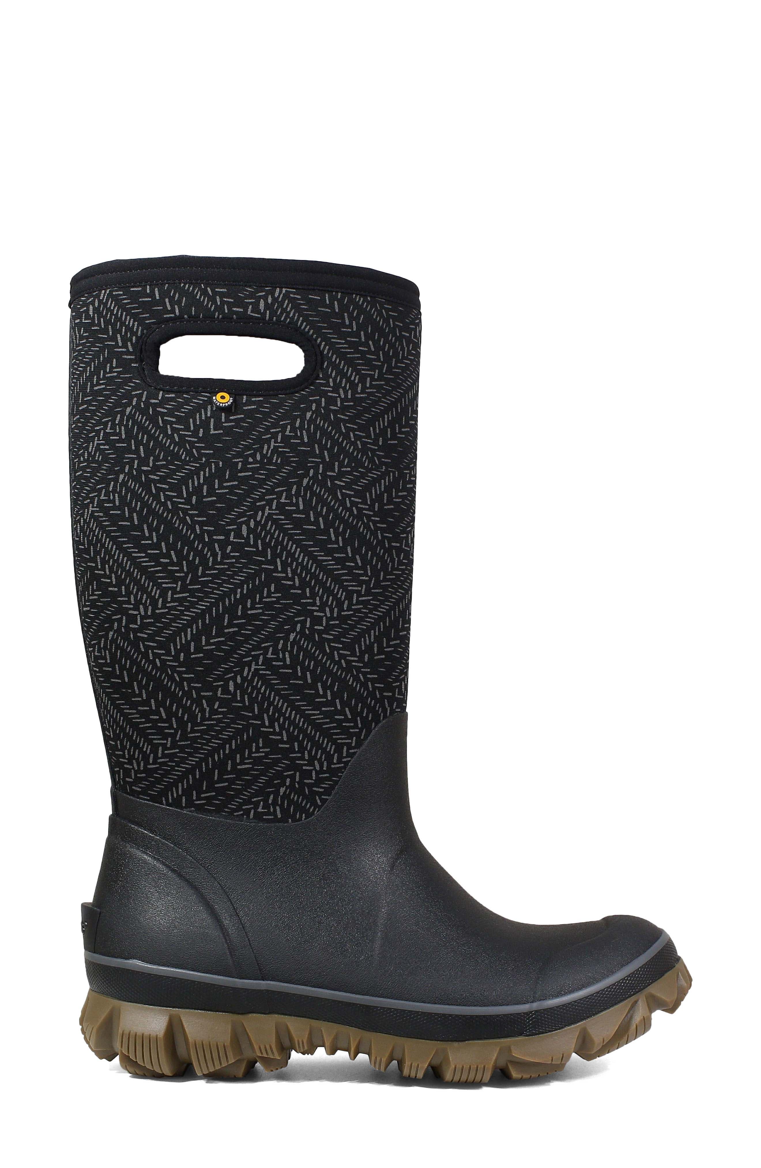 Bogs Whiteout Fleck Waterproof Boot, Alternate, color, 
