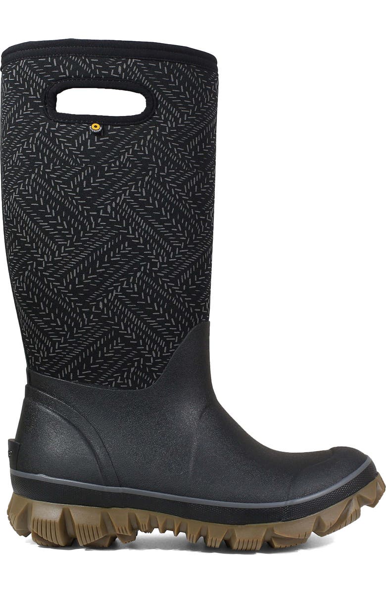 Bogs Whiteout Fleck Waterproof Boot, Alternate, color,