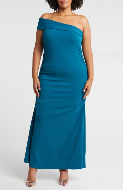 One-Shoulder Maxi Dress