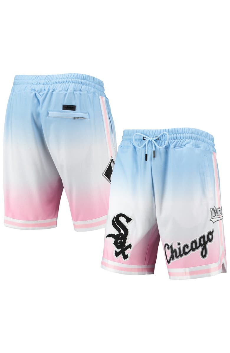 PRO STANDARD Men's Pro Standard Blue/Pink Chicago White Sox Team Logo Pro Ombre Shorts, Main, color, Blue