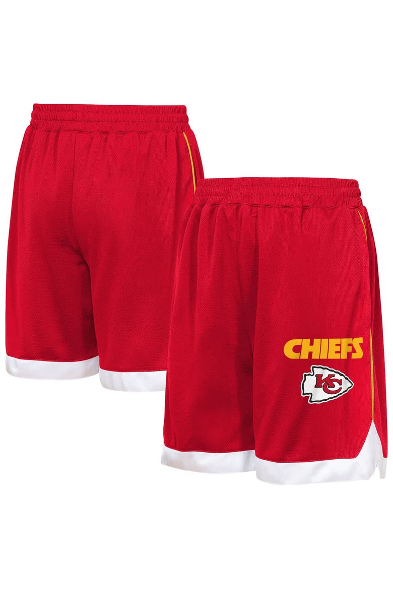 Youth Outerstuff  Red Kansas City Chiefs All Star Mesh Shorts, Main, color, Red
