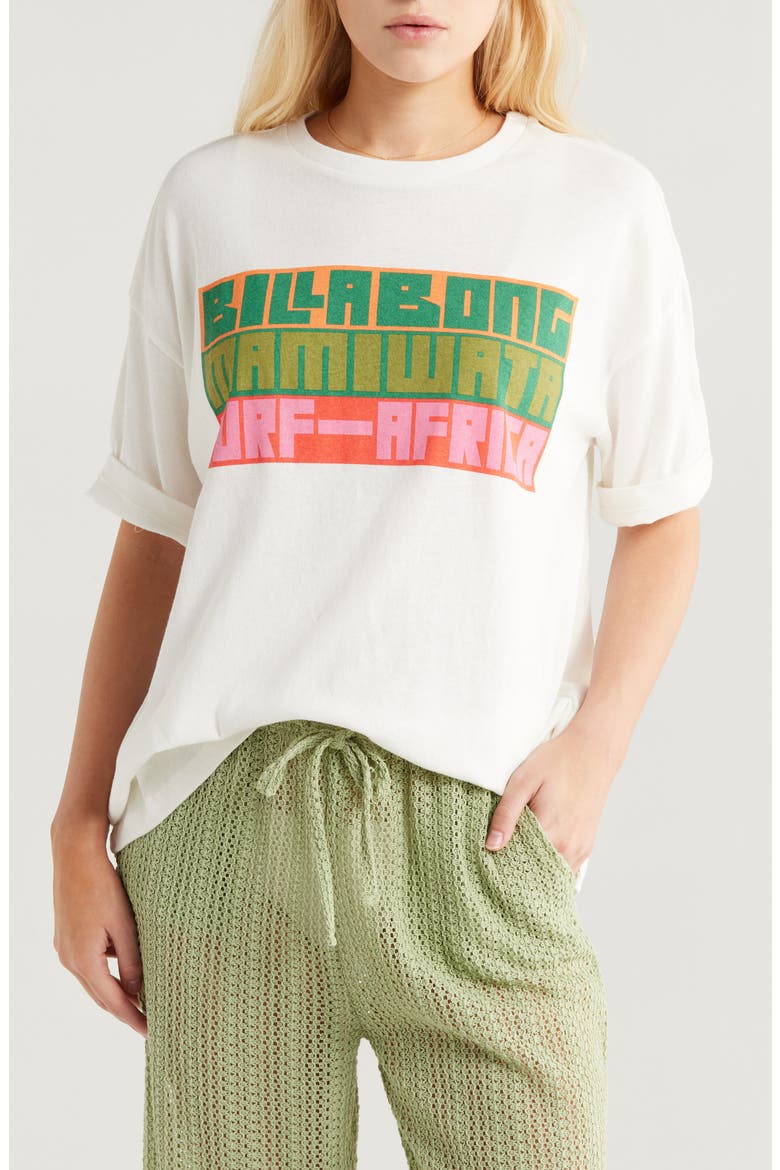Surf Africa Cotton Graphic T-Shirt, Main, color, SALT CRYSTAL