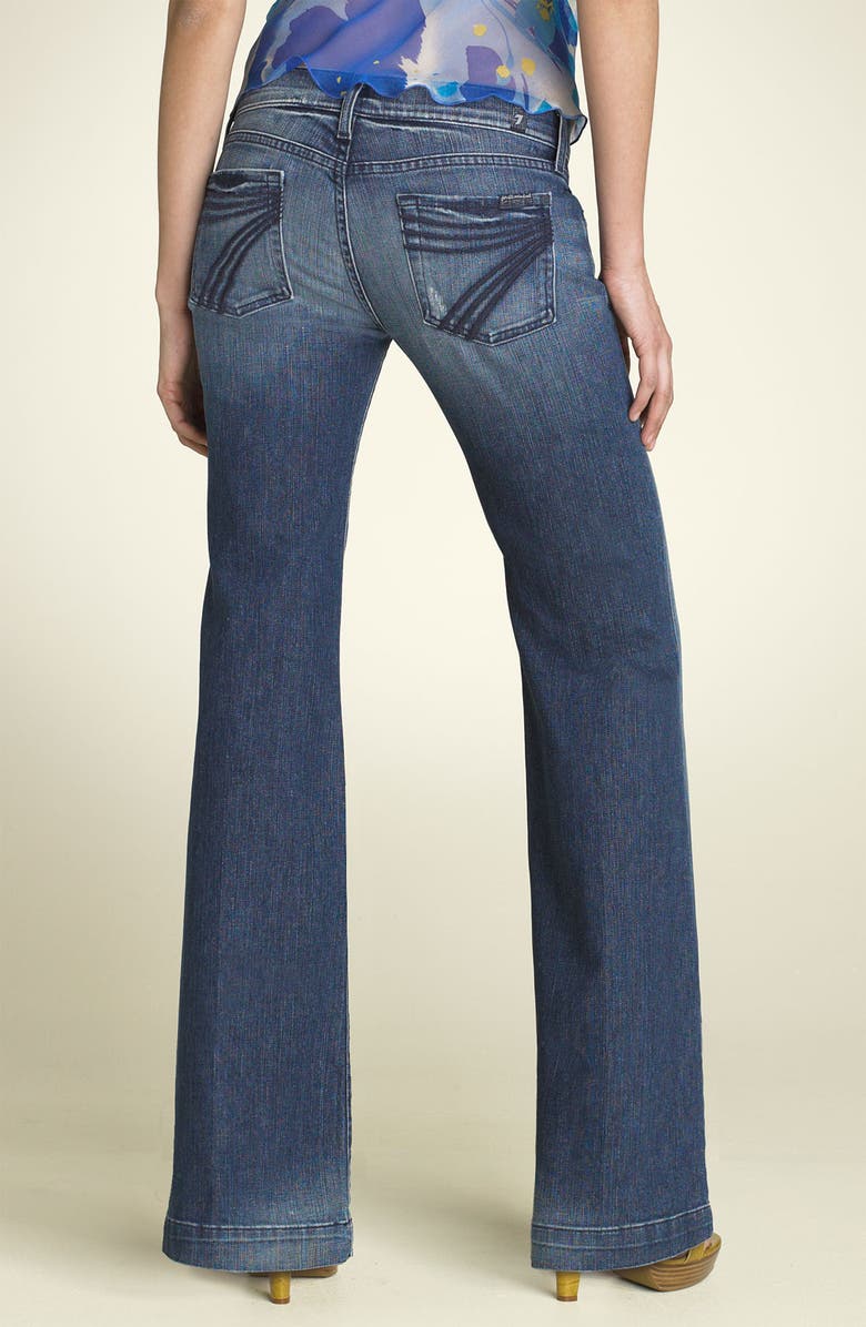 7 For All Mankind <sup>®</sup> 'Lexie - Dojo' Wide Leg Stretch Jeans, Main, color, 