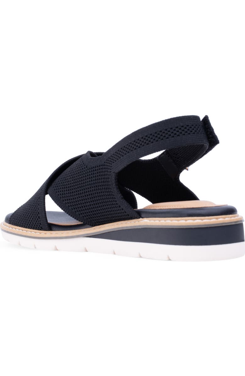 Me Too Azania Slingback Platform Wedge Slide Sandal, Alternate, color,