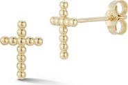 Ember Fine Jewelry Cross Stud Earrings