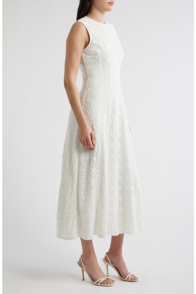 Leanne Paneled Lace Maxi Dress, Alternate, color, WHITE