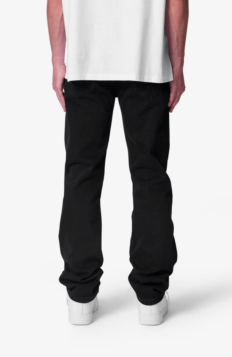 mnml Straight Leg Jeans, Alternate, color, Rinsed Black