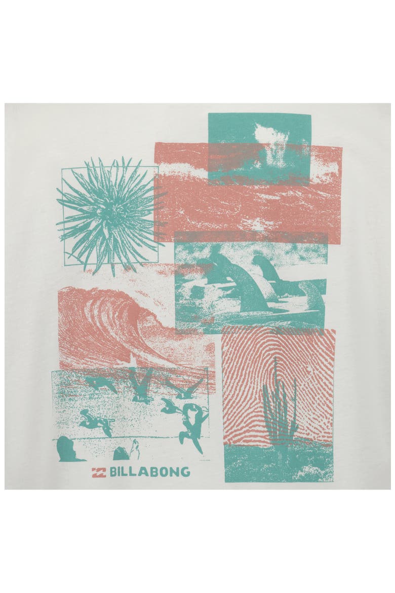Kids' Montage Cotton Graphic T-Shirt, Alternate, color, OFF WHITE