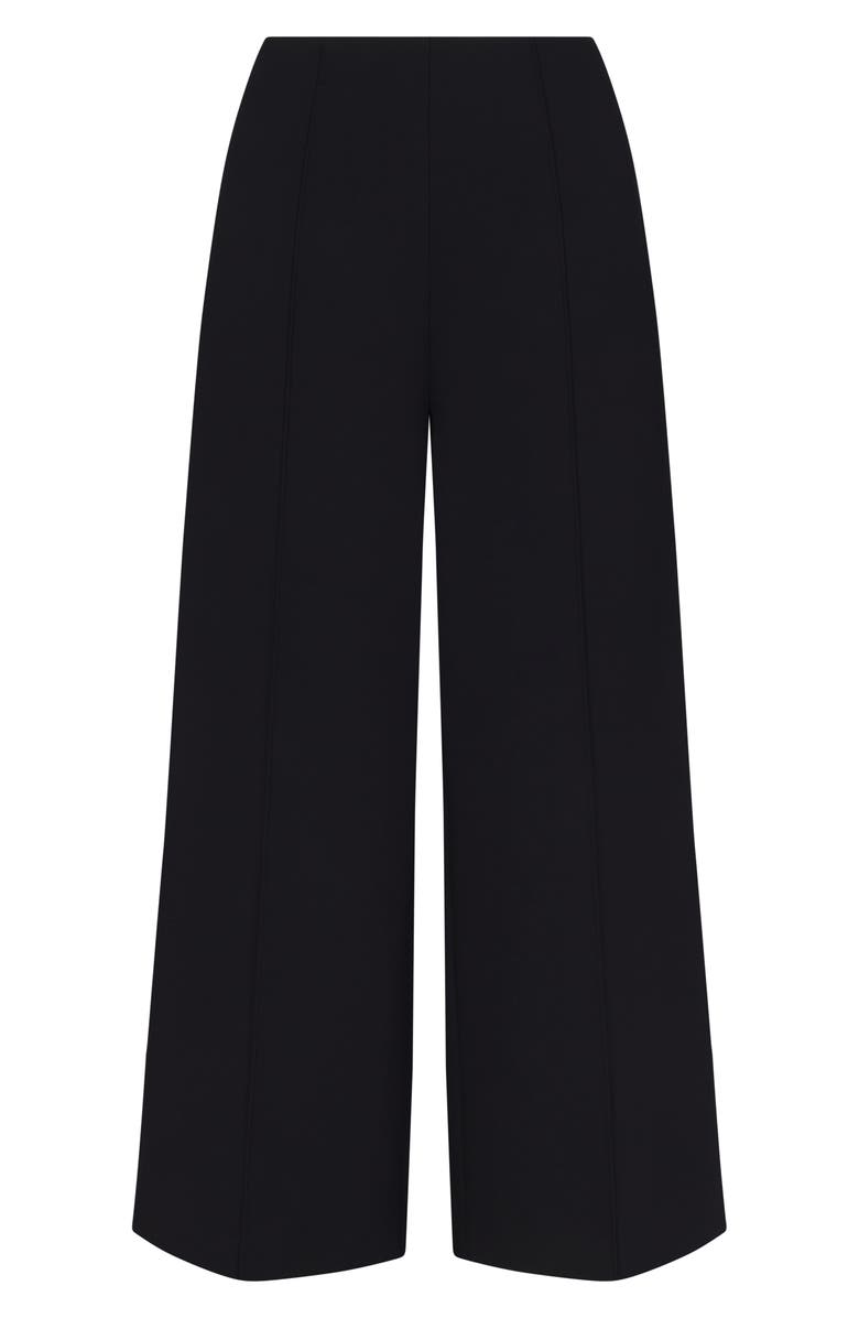 SPANX<sup>®</sup> The Perfect Pull-On Crop Wide Leg Ponte Pants, Alternate, color, 