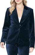 PAIGE Chelsee Stretch Velvet Blazer